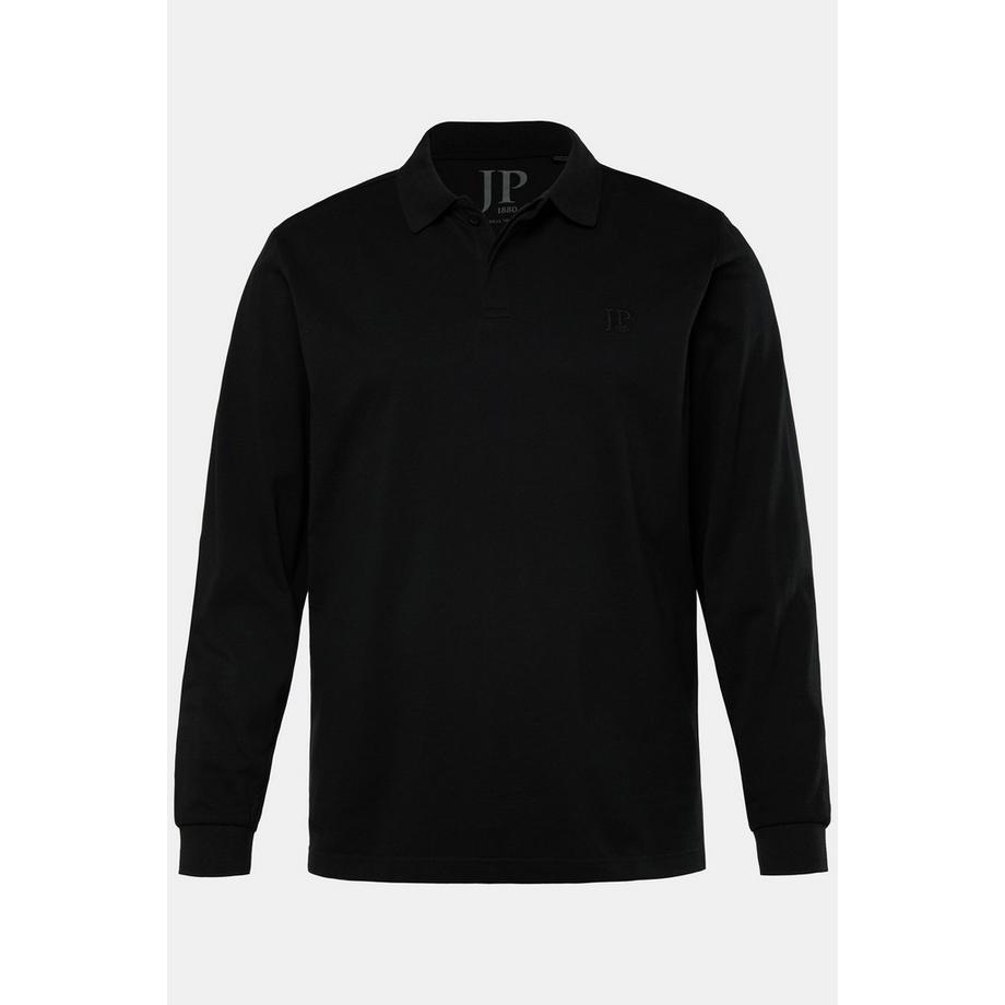 JP1880 Polo Maniche Lunghe Piqué Abbottonatura Nascosta  