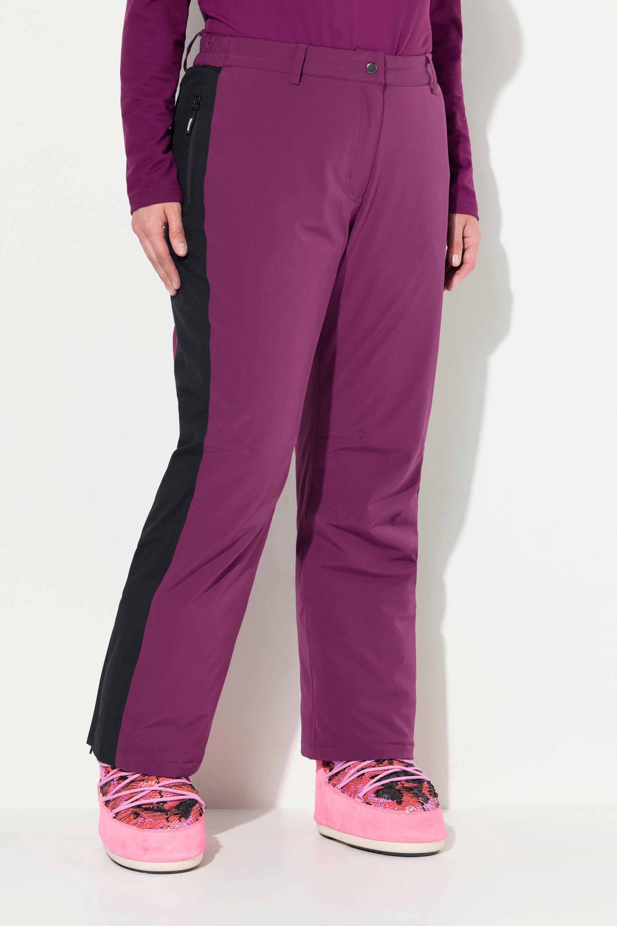 Ulla Popken  Pantalon technique chaud et imperméable, matière recyclée et doublure polaire 