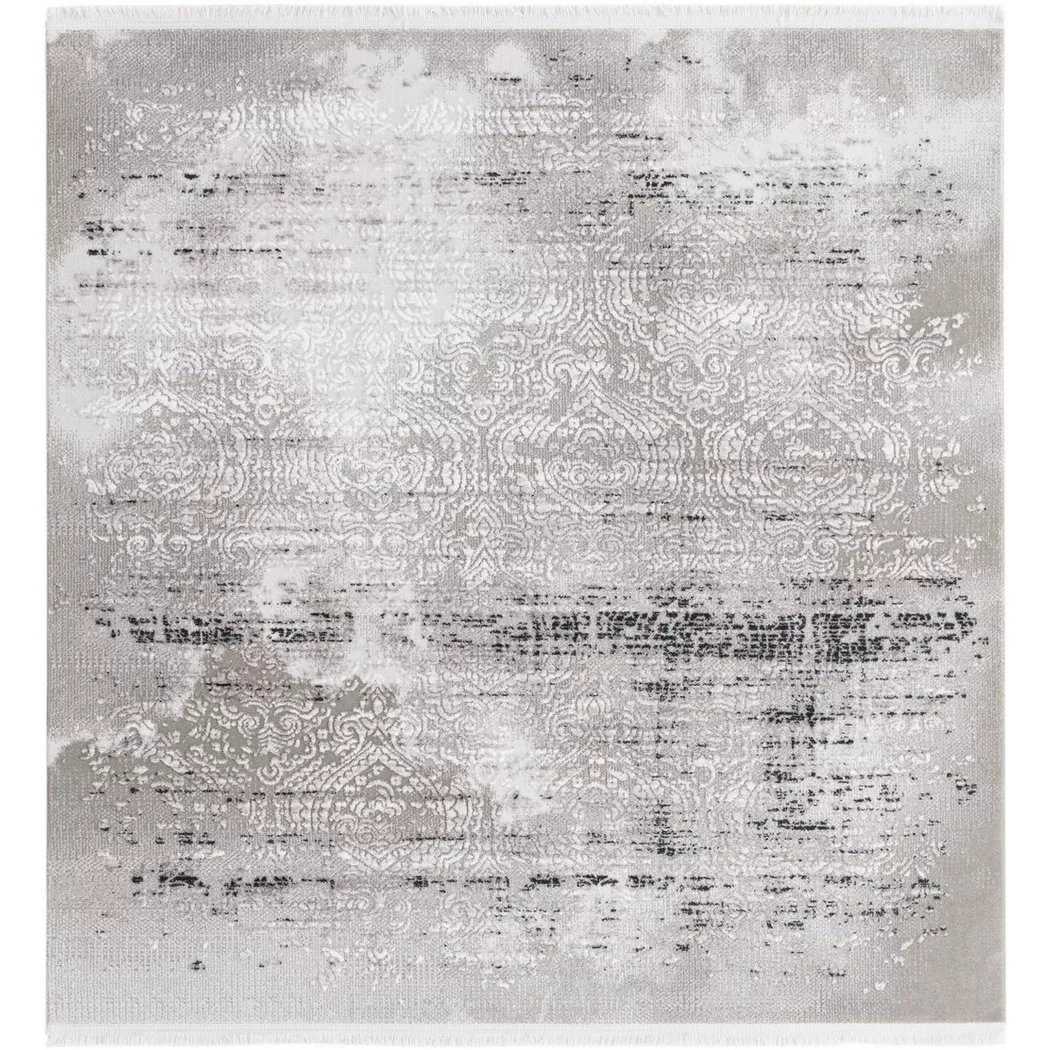 Hadorn - Teppich Davos Charme, 160 cm, Grau