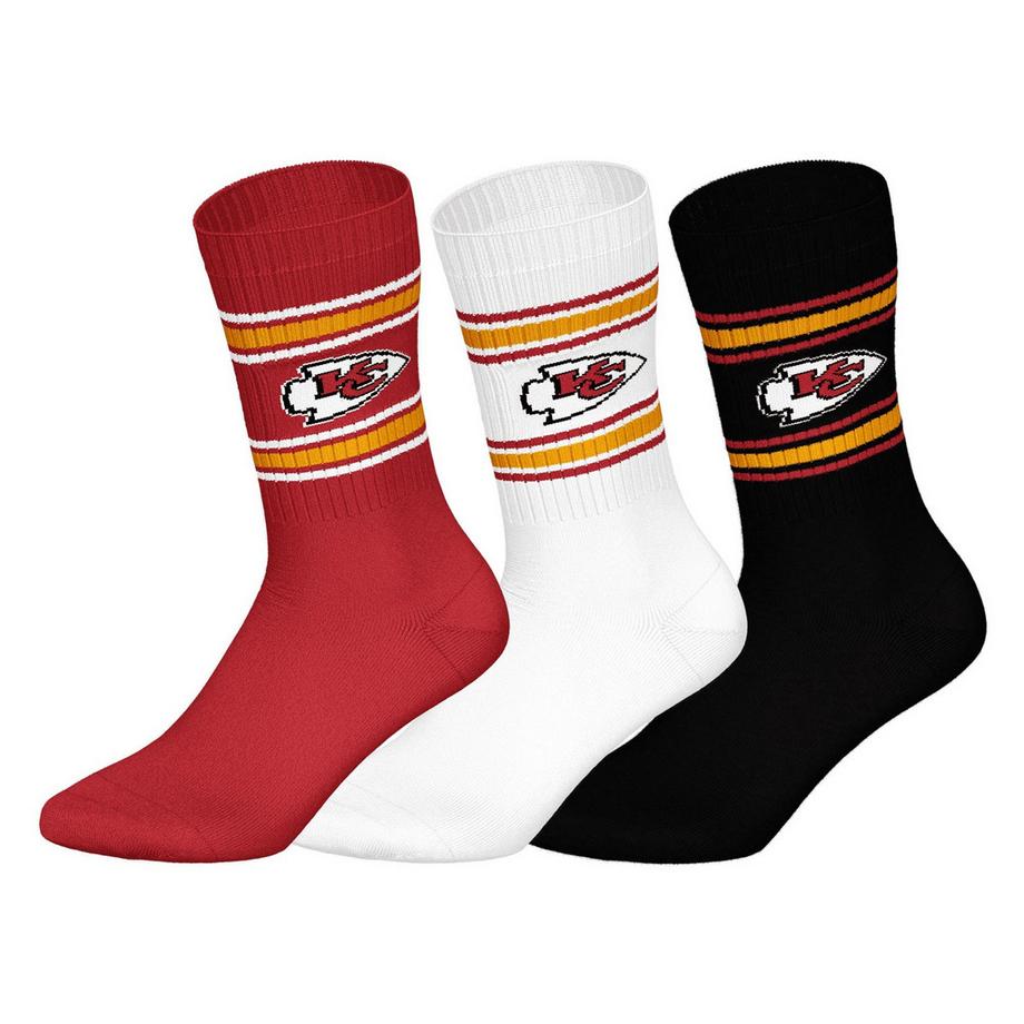 NFL Lot de 6 chaussettes crew stretch  