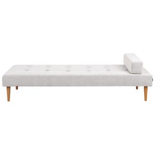 Beliani Chaise longue en Polyester Moderne NIORT  