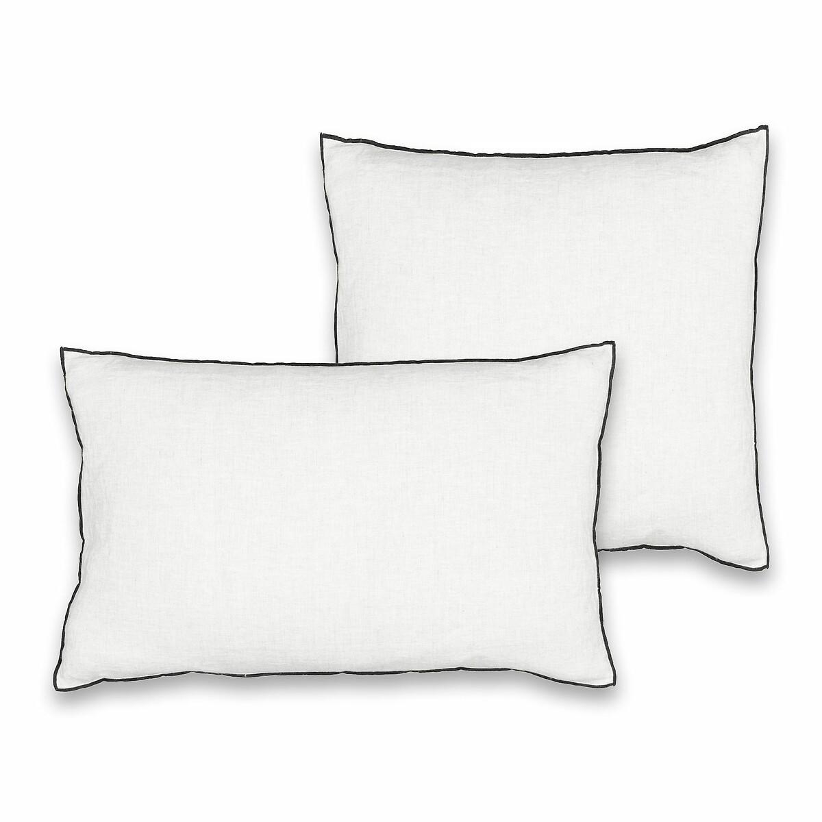 AM.PM Housse de coussin pur lin lavé Elina  