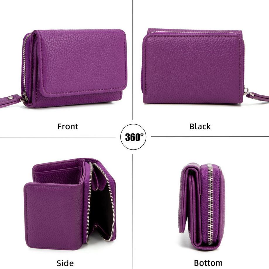 Only-bags.store Kleine Brieftasche aus Leder  