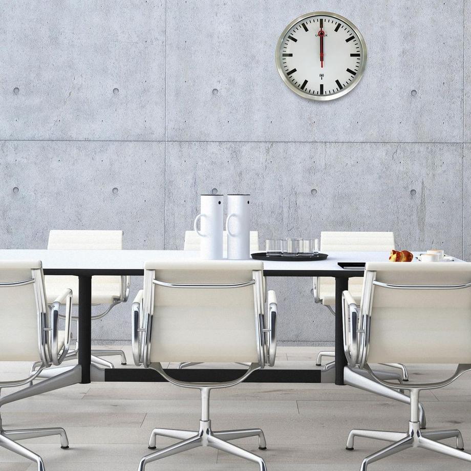 UNiLUX Wanduhr Station  