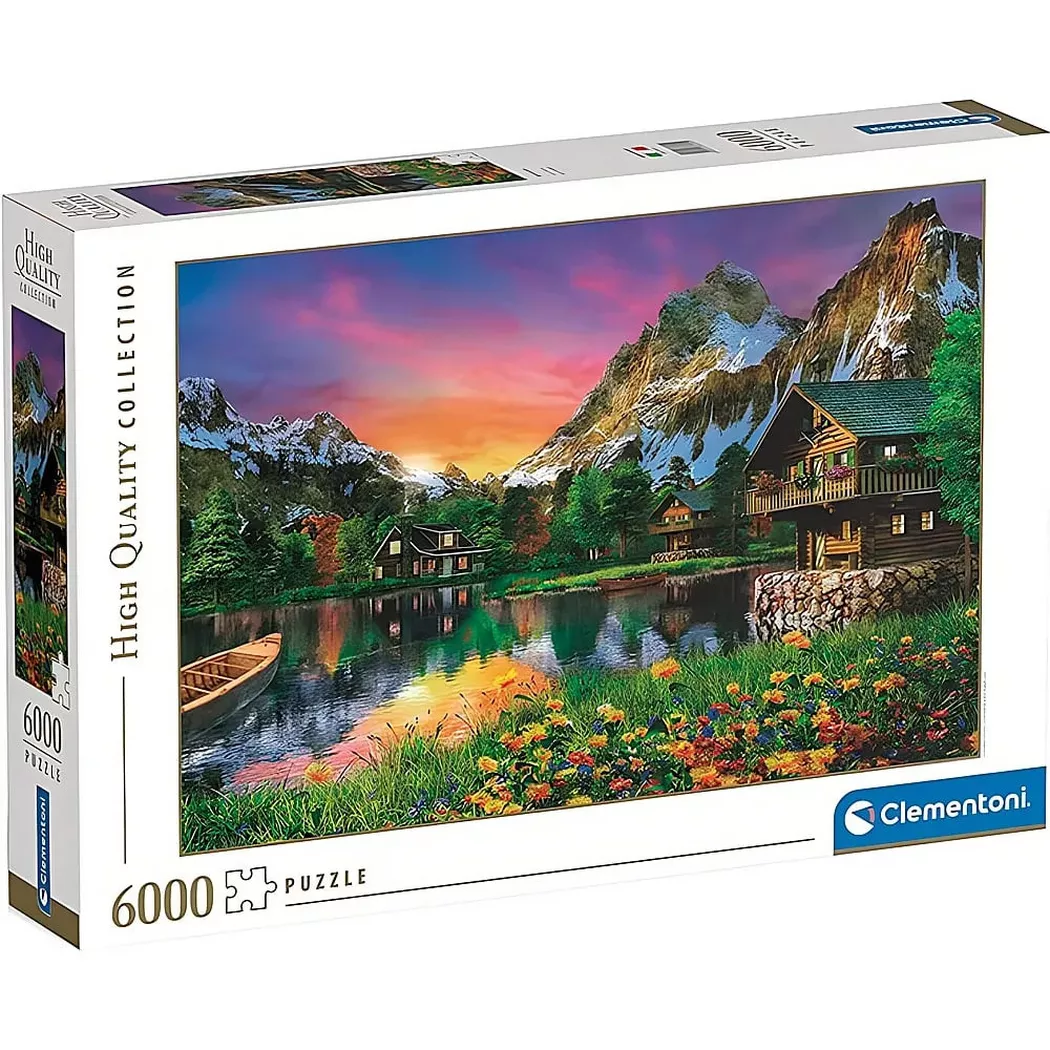 Clementoni - Puzzle Alpine Lake (6000Teile)