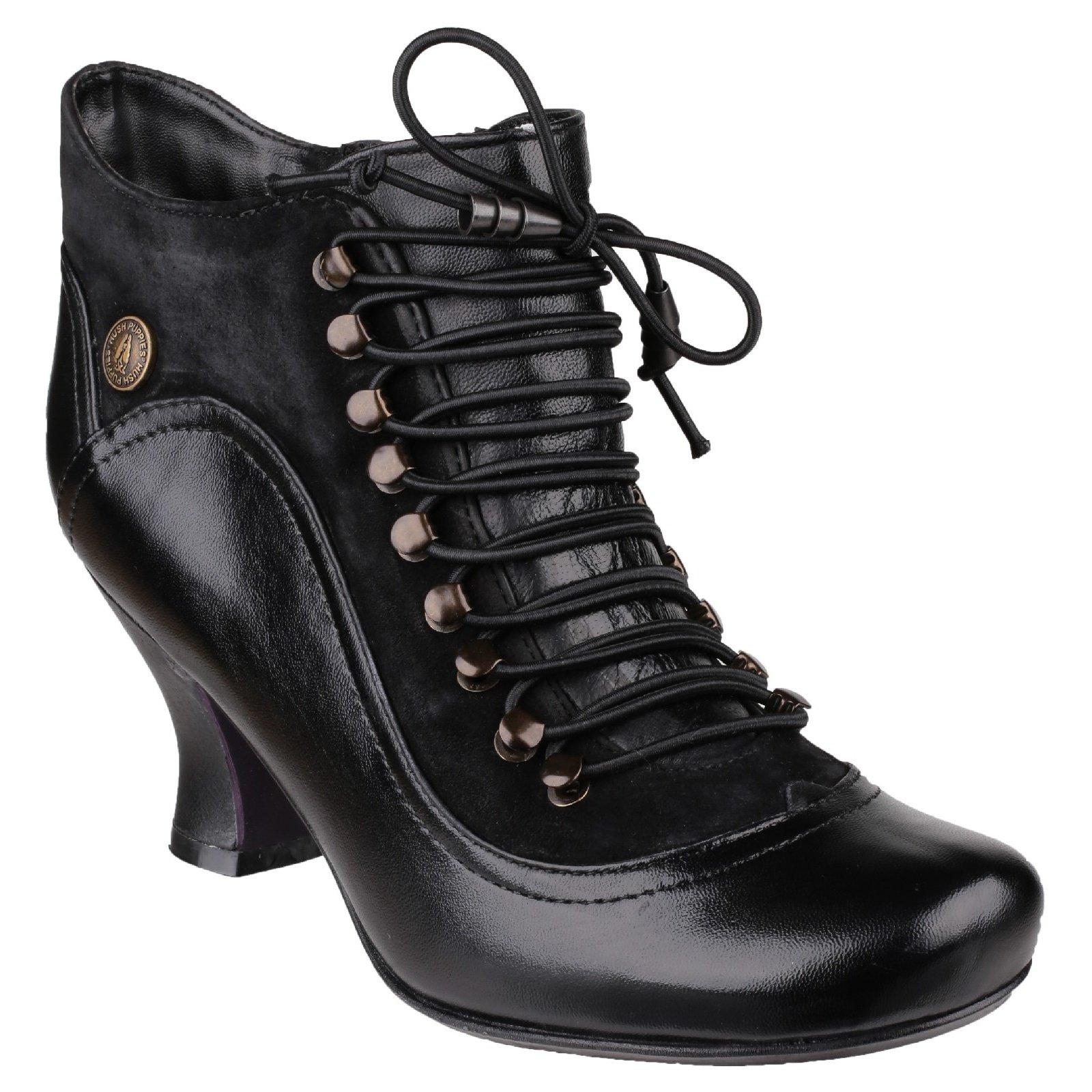 Image of Stiefeletten Vivianna Mit Schnürung Damen Schwarz 36