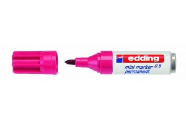 Edding EDDING Mini Marker permanent 1,5-3mm 0-19 karmin  