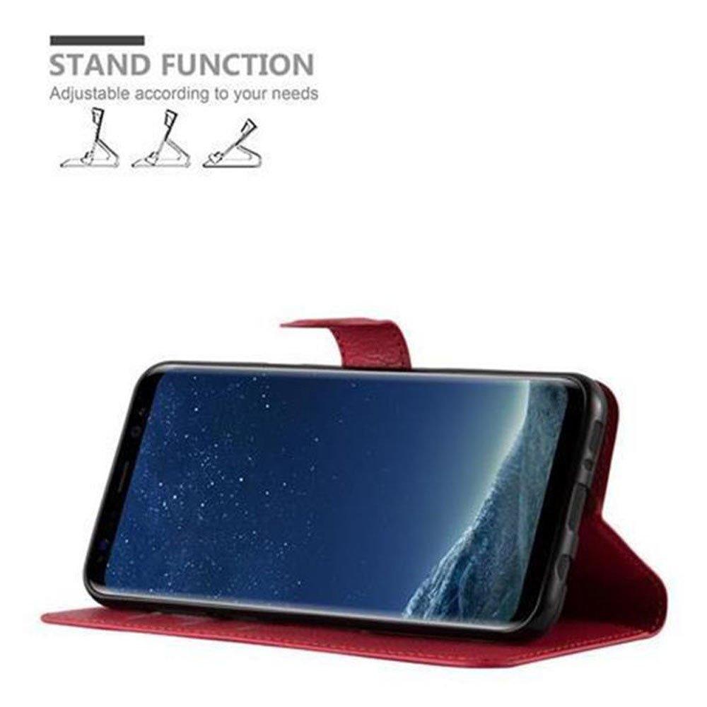 Cadorabo  Hülle für Samsung Galaxy S8 Standfunktion, Kartenfach 