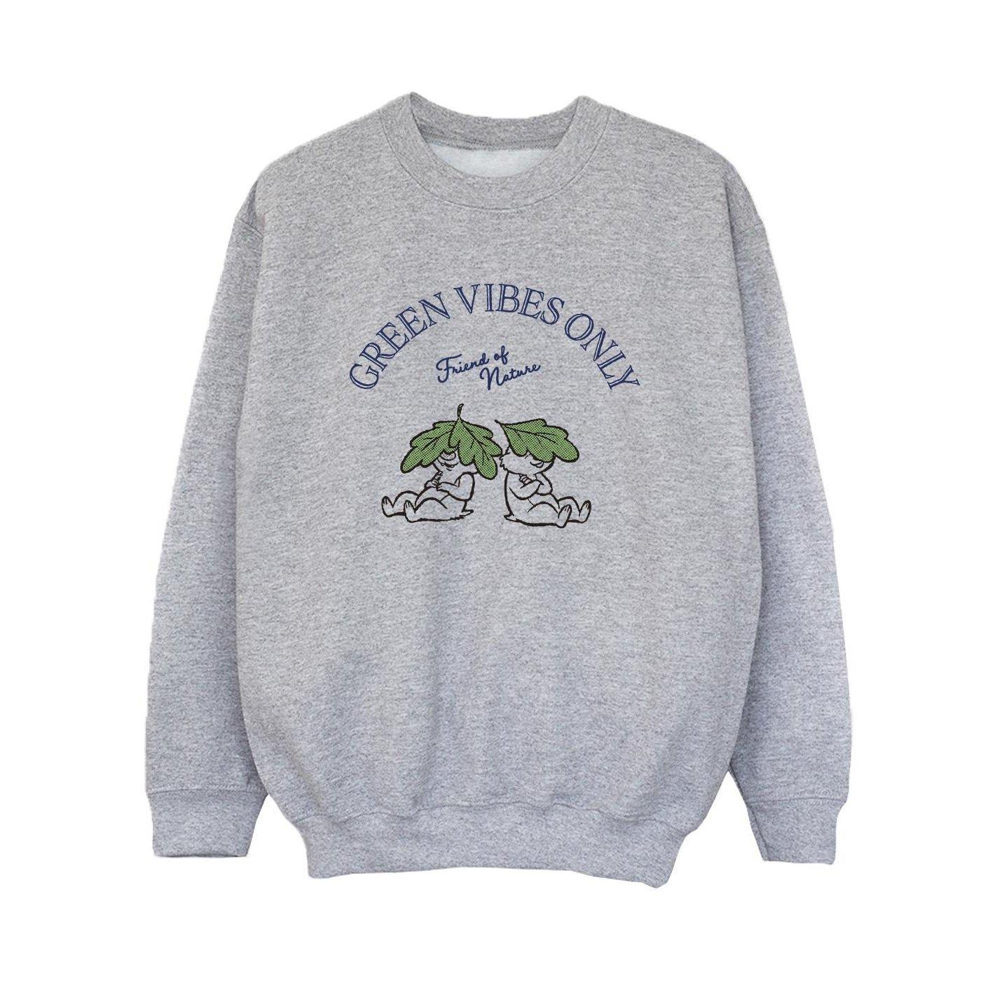 Image of Chip 'n Dale Green Vibes Only Sweatshirt Unisex Grau 104