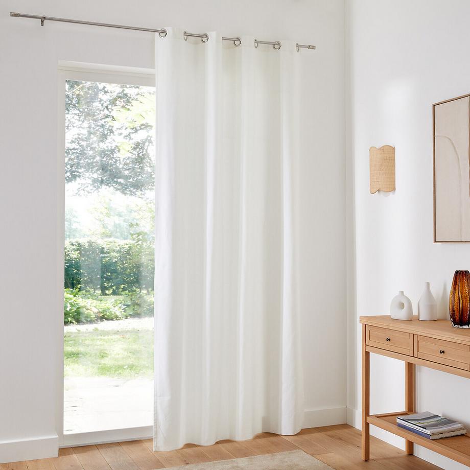 La Redoute Intérieurs  Rideau coton finition oeillets 