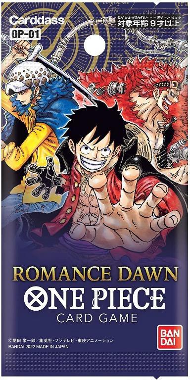 Bandai  Romance Dawn Booster Pack - One Piece Card Game - JP 