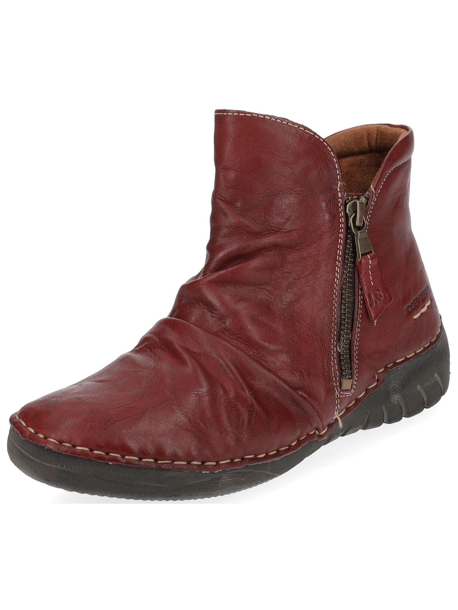 Image of Stiefelette 89206-mi301 Damen Rot Bunt 37