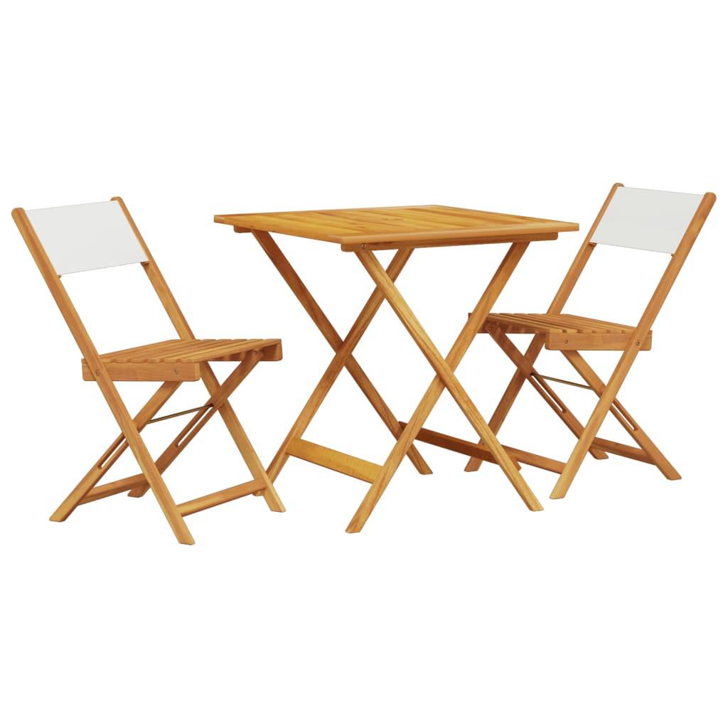 VidaXL Bistro set akazienholz  