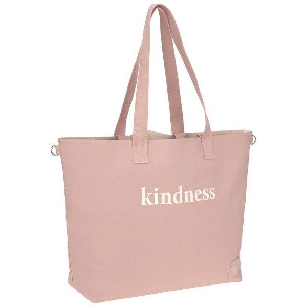 Image of LÄSSIG Cotton Statement Shopper Wickeltasche rose