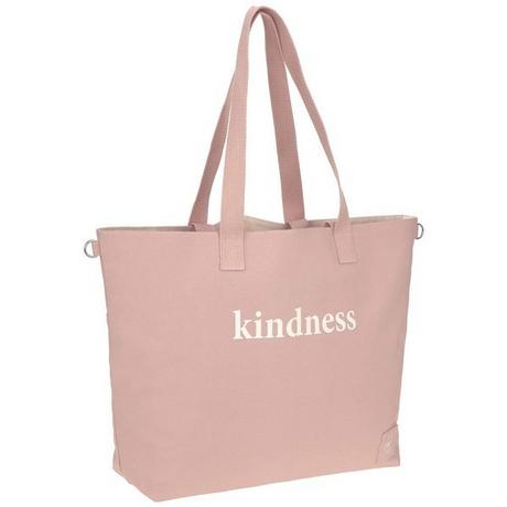 LÄSSIG  Cotton Statement Shopper Wickeltasche          rose 