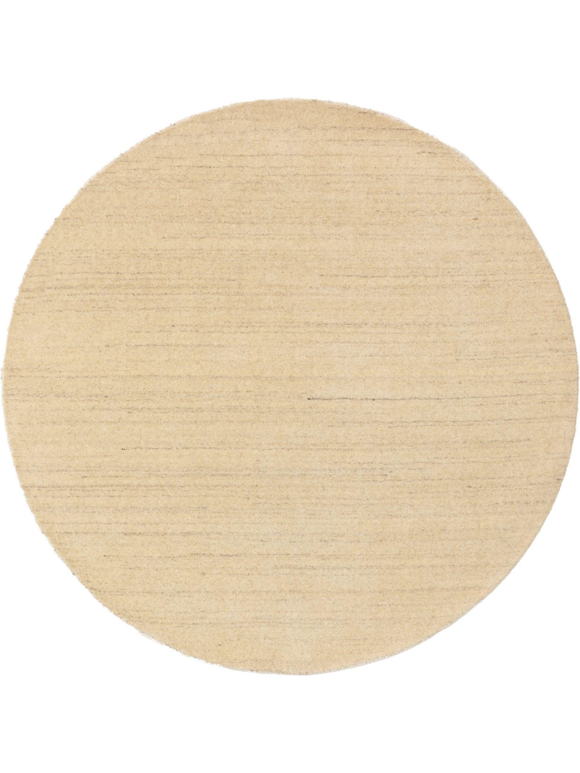 Image of Wollteppich rund Jamal Cream Wollteppich rund Jamal Cream