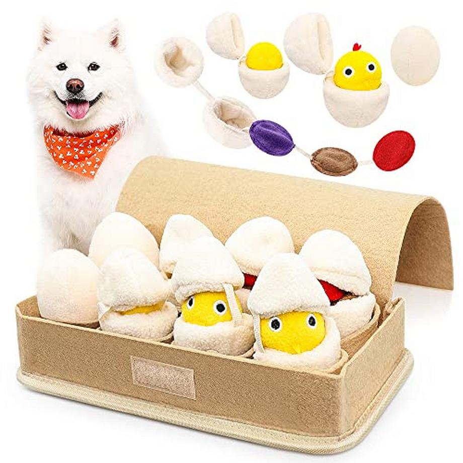 Schnüffelteppich für Hunde, interaktives Hundespielzeug für kleine und mittlere Hunde, für