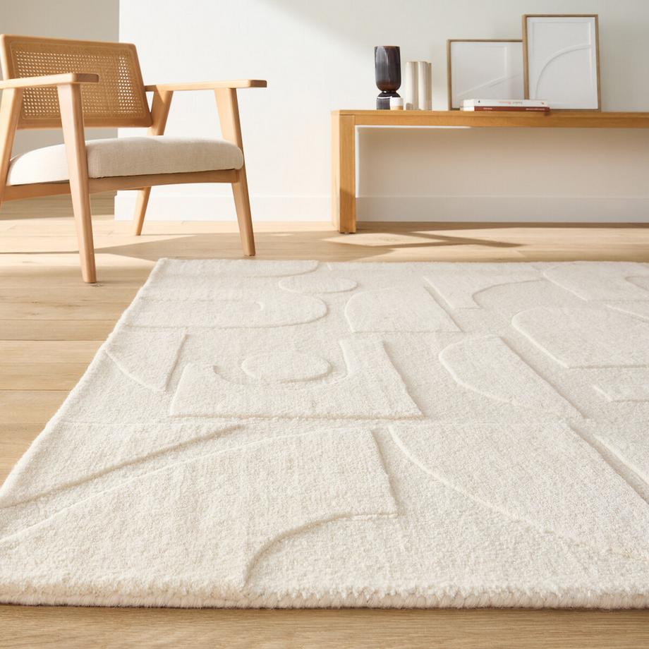 La Redoute Intérieurs Teppich Melko mit grafischem Muster  