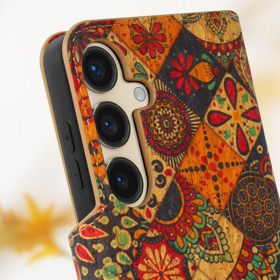 Avizar  Korkhülle Samsung S24, Bohème 