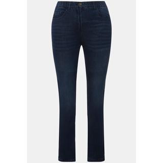 Ulla Popken  Jean modèle Sarah. Coupe skinny 5 poches et taille haute 