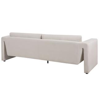 Beliani 3 Sitzer Sofa aus Samtstoff Modern MAUNU  