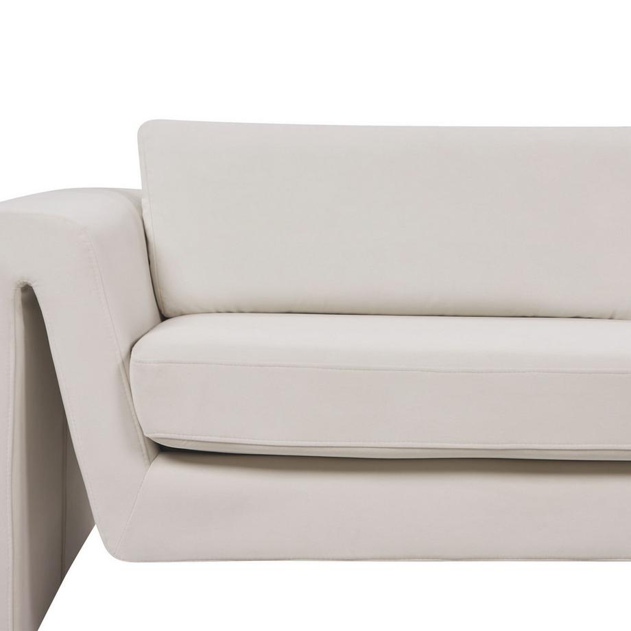 Beliani 3 Sitzer Sofa aus Samtstoff  MAUNU  