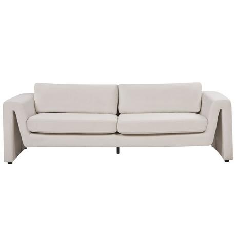 Beliani 3 Sitzer Sofa aus Samtstoff Modern MAUNU  