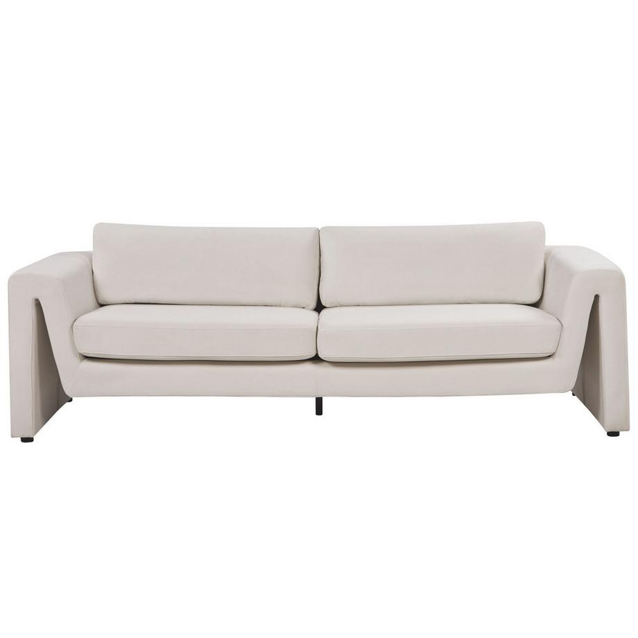 Beliani 3 Sitzer Sofa aus Samtstoff  MAUNU  