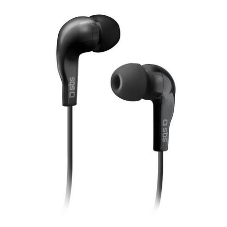 SBS  SBS TEINEARKL écouteur/casque Avec fil Ecouteurs Appels/Musique Noir 