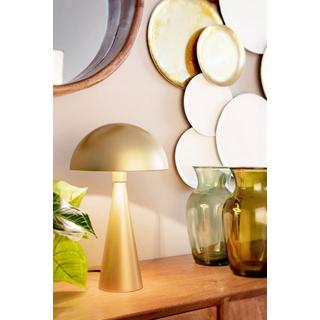 mutoni Tischlampe Modern gold 22x22x37  