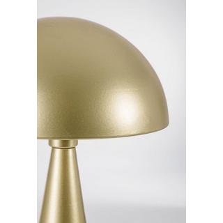 mutoni Tischlampe Modern gold 22x22x37  