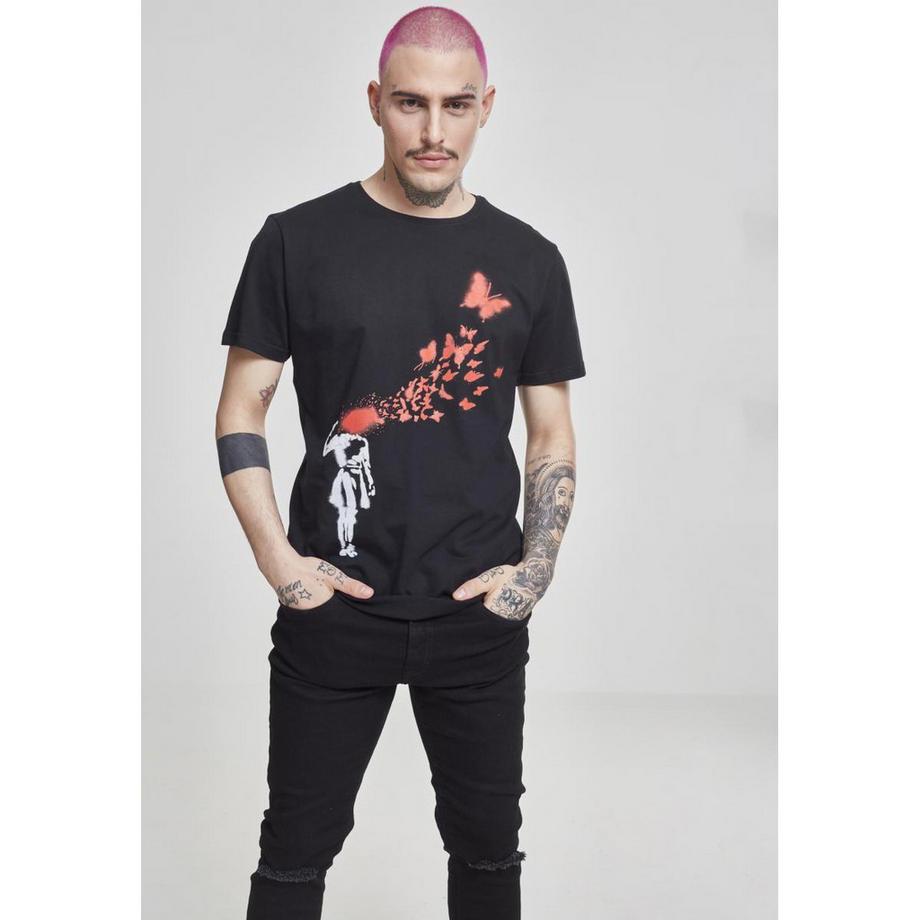 t-shirt urban classic banky butterfly