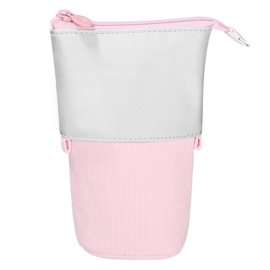 Trousse à crayons zippée, trousse à crayons télescopique, trousse à crayons 2-en-1, adolescent