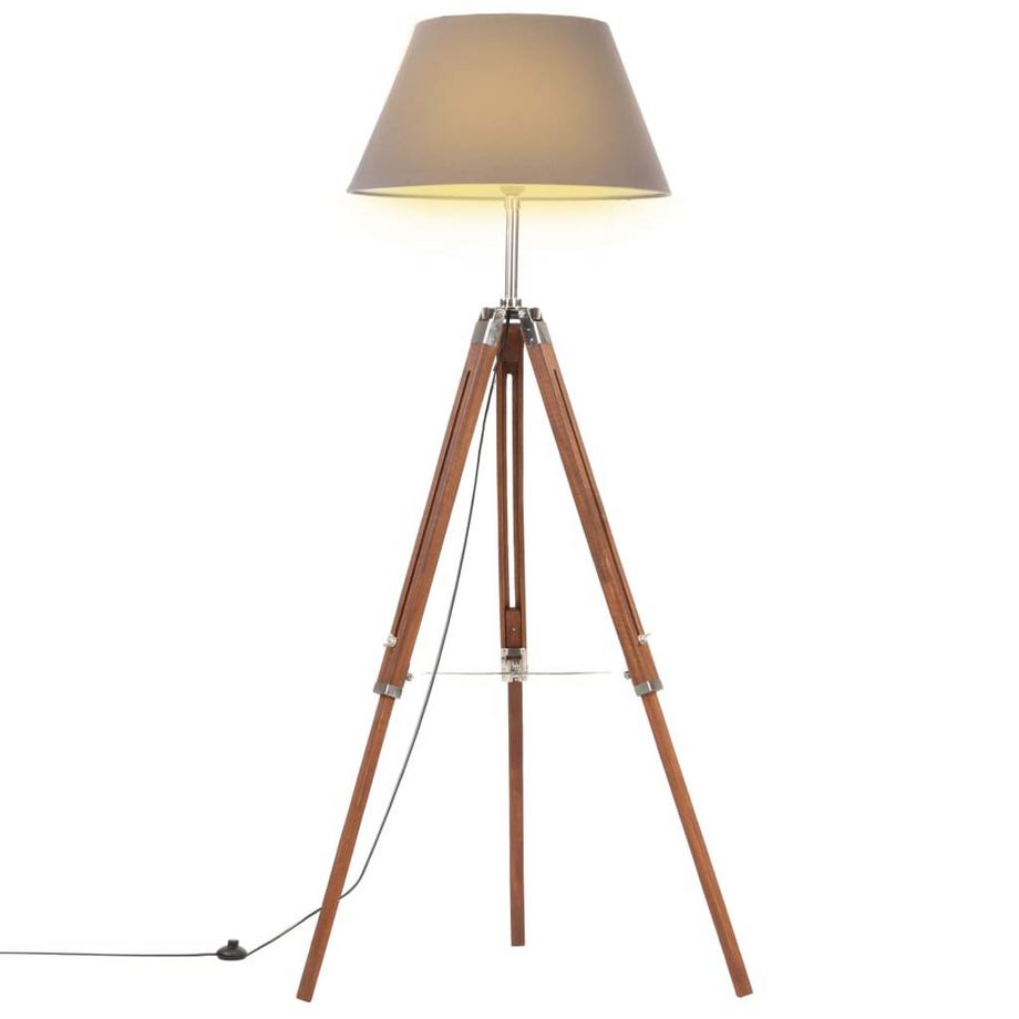 VidaXL Lampadaire teck  