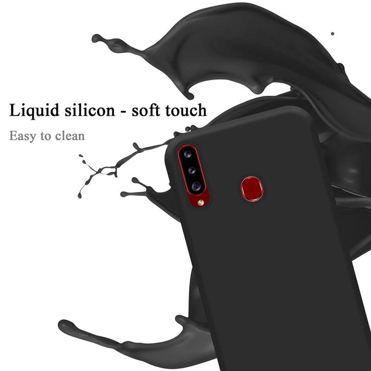 Cadorabo  Hülle für Samsung Galaxy A20s TPU Silikon Liquid 