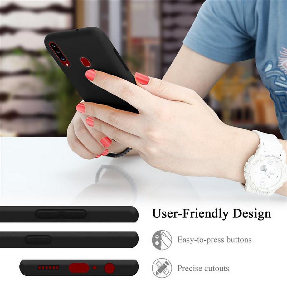 Cadorabo  Hülle für Samsung Galaxy A20s TPU Silikon Liquid 