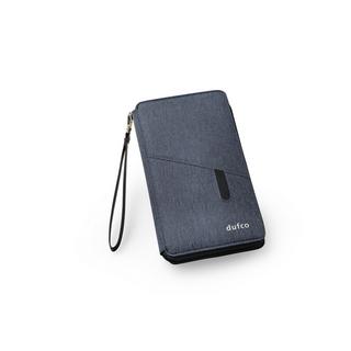 dufco by styro Reisemappe mit Powerbank 4000 mAh "Smart Organizers", jeansblau mit dufco Logo  