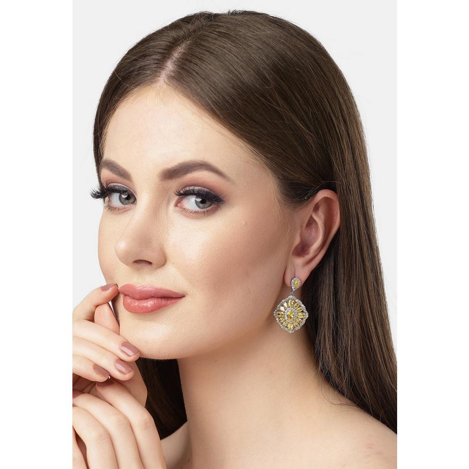 AVANT-GARDE PARIS  Diva Kollektion Cubic Zirconia Statement Ohrringe 