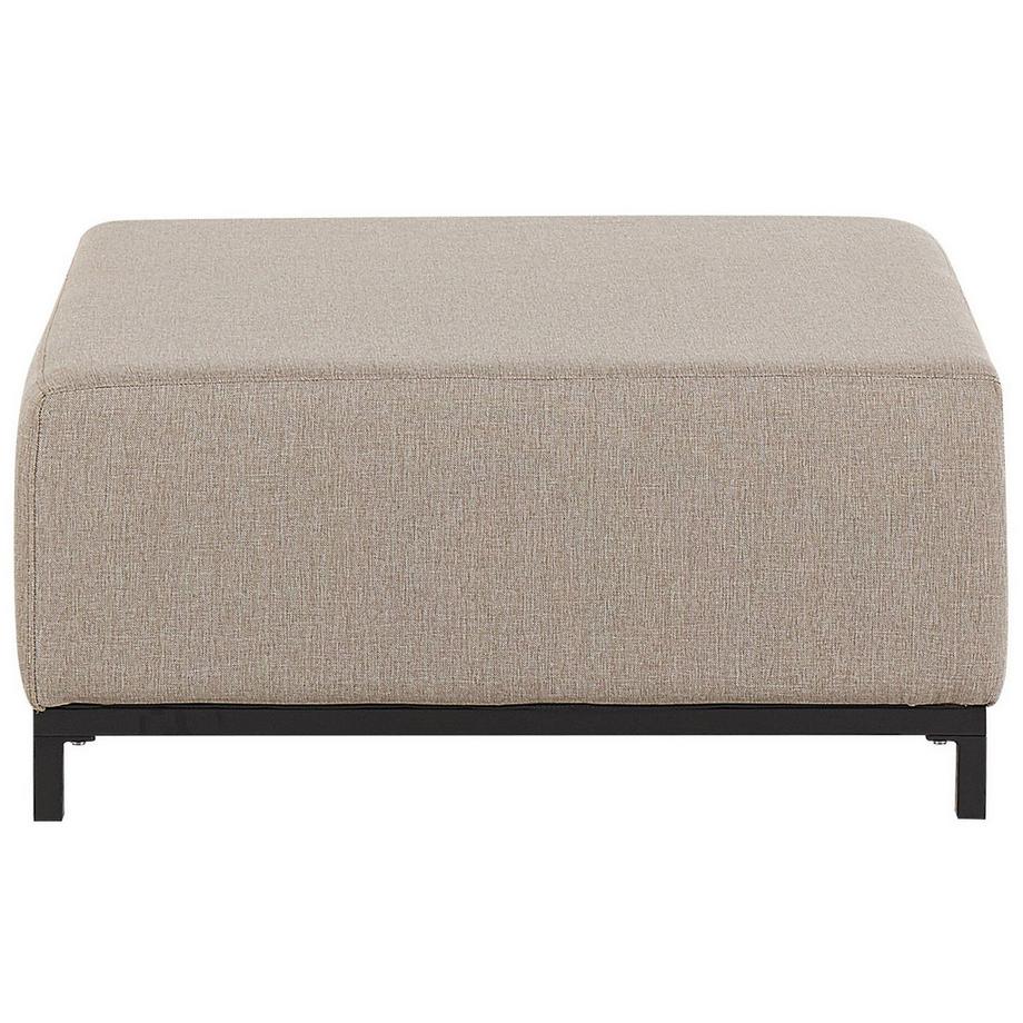 Beliani Ottoman en Tissu Traditionnel ROVIGO  