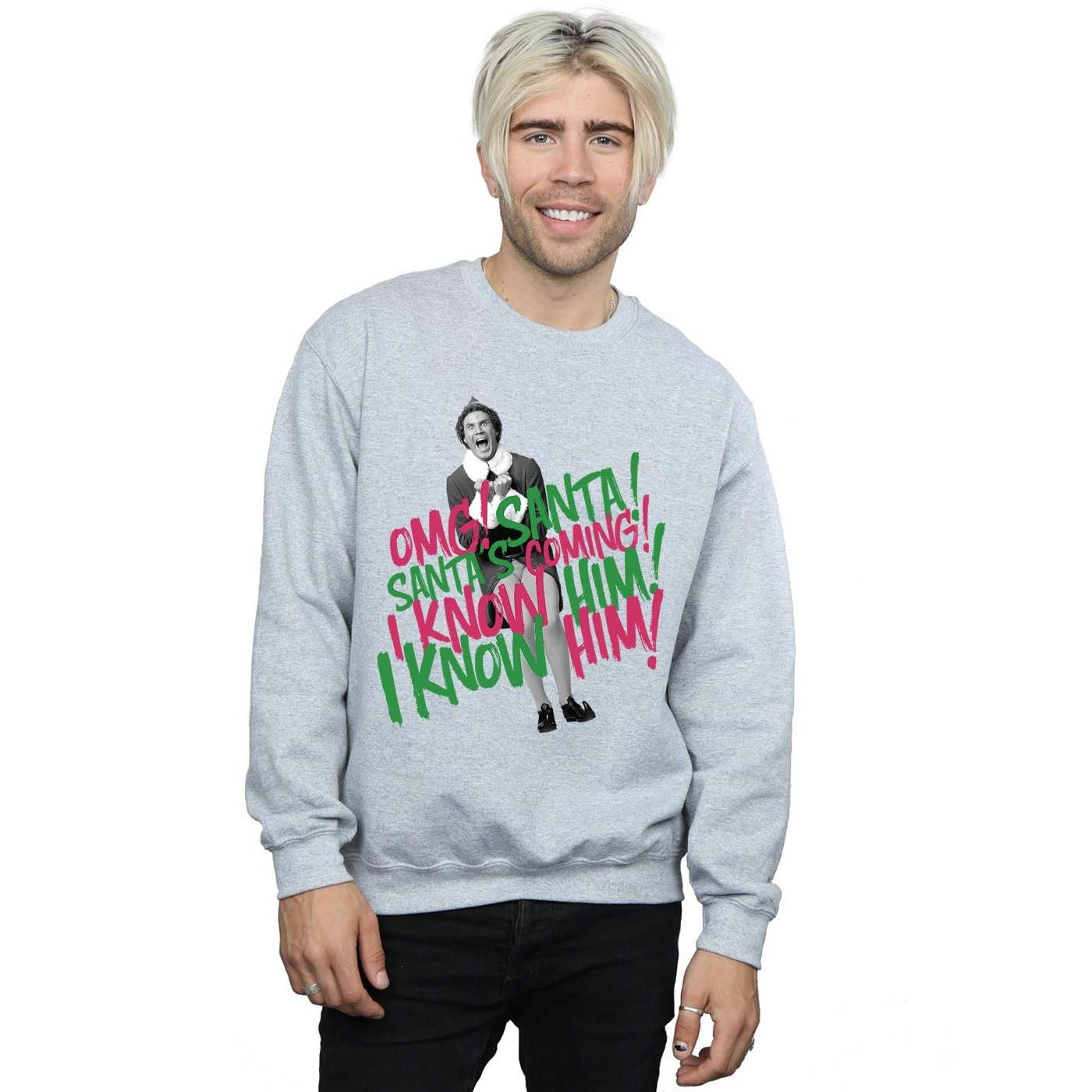 Elf  Santa's Coming Sweatshirt 