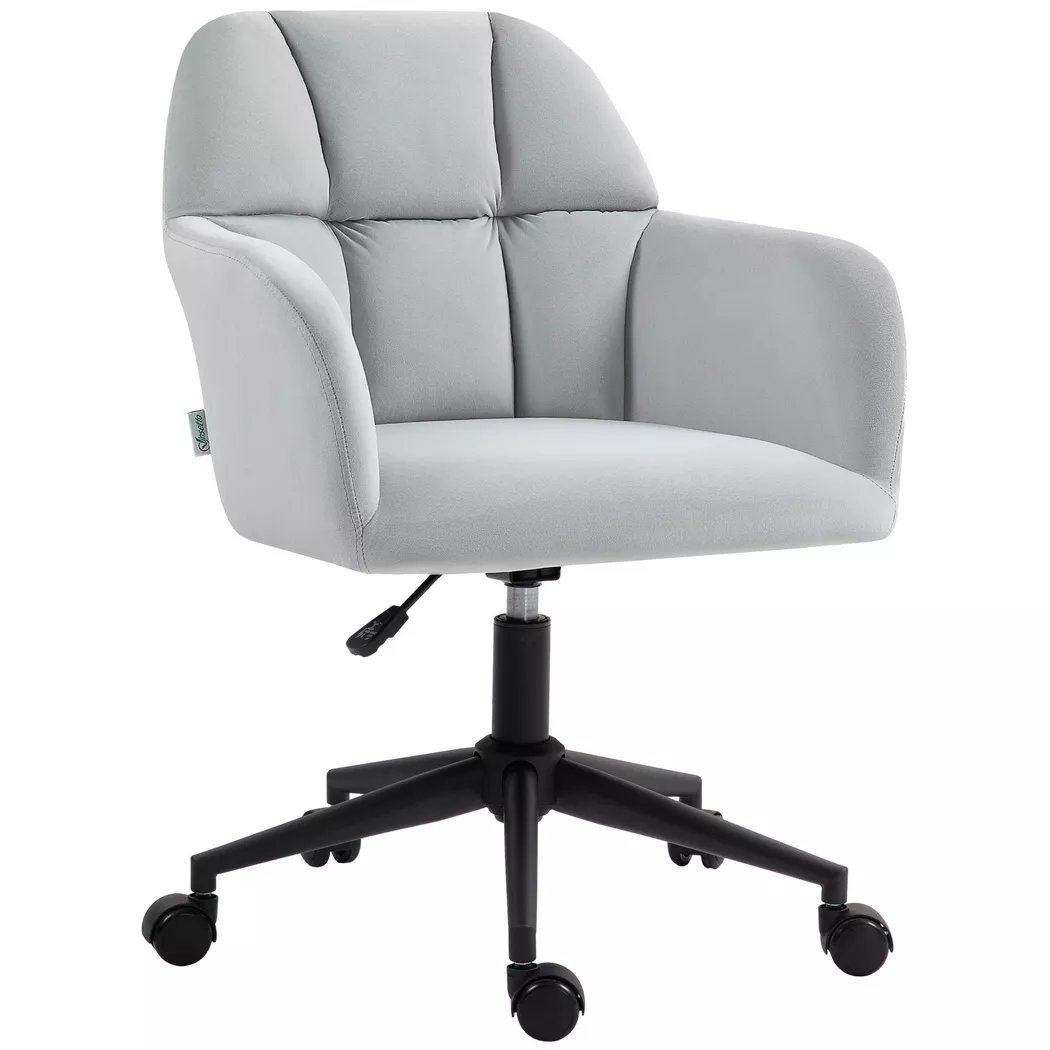 Vinsetto – Bürostuhl, One Size, Grau