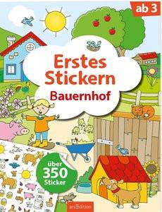 ARS EDITION  Erstes Stickern - Bauernhof 