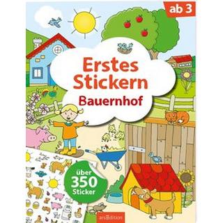 ARS EDITION  Erstes Stickern - Bauernhof 