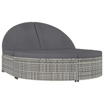 Sonnenliege poly-rattan