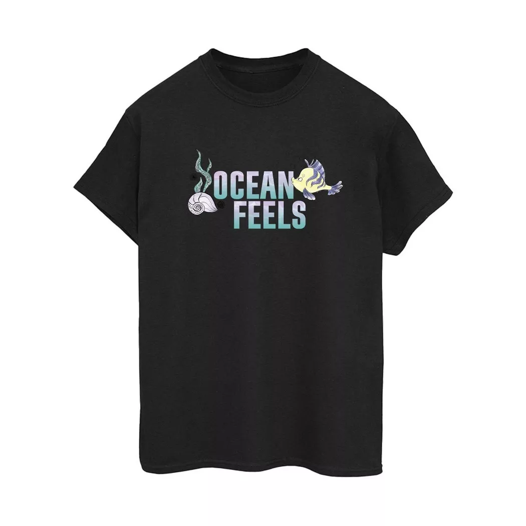 Disney - The Little Mermaid TShirt, für Damen, Schwarz, Größe XL