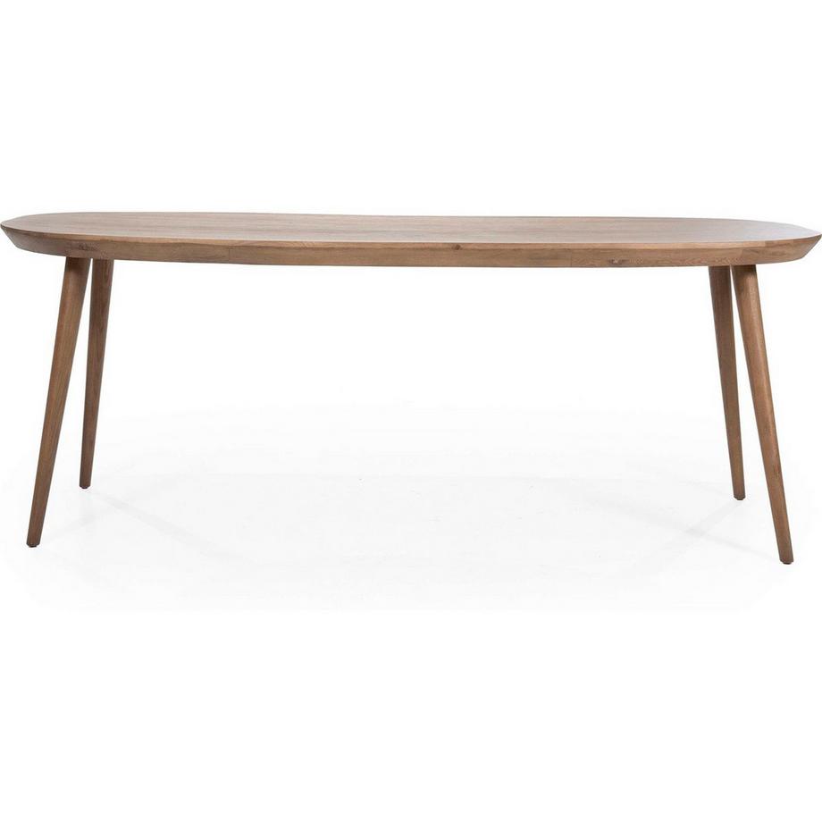 mutoni Table de salle à manger Elijah marron 220x100  