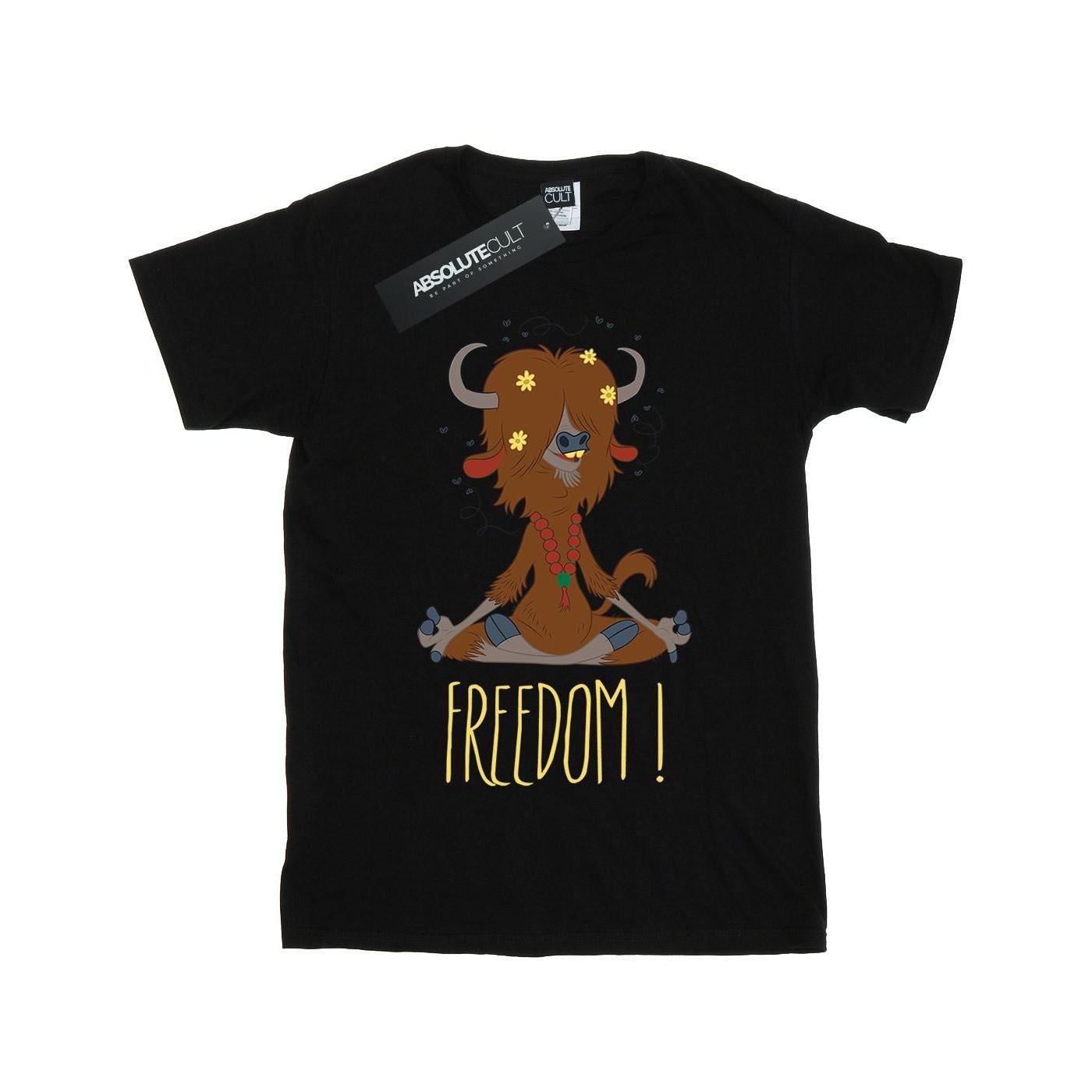 Image of Zootropolis Yak Freedom Tshirt Unisex Schwarz 152-158