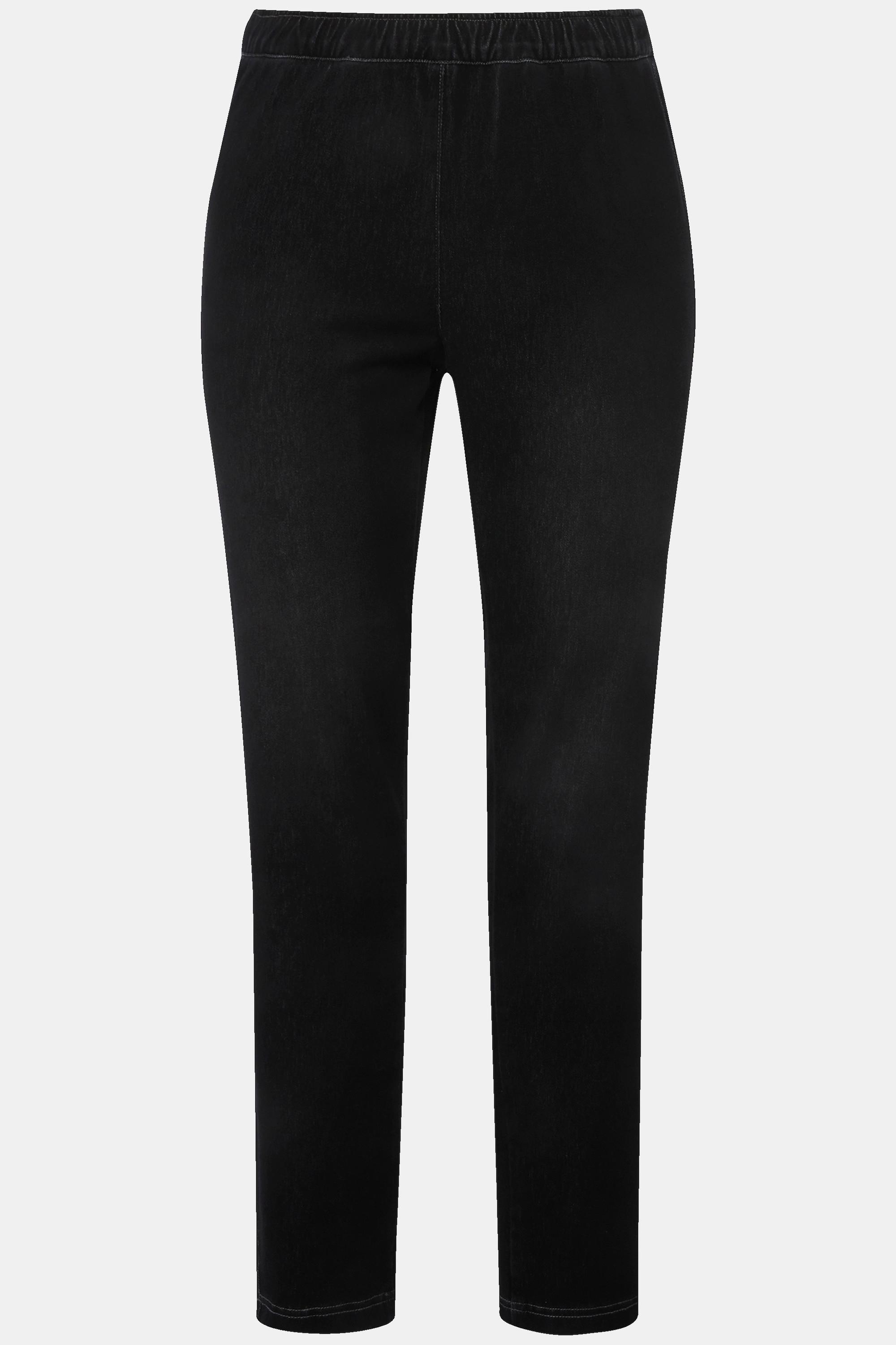 Ulla Popken  Jeggings modello Sienna in jersey elasticizzato 