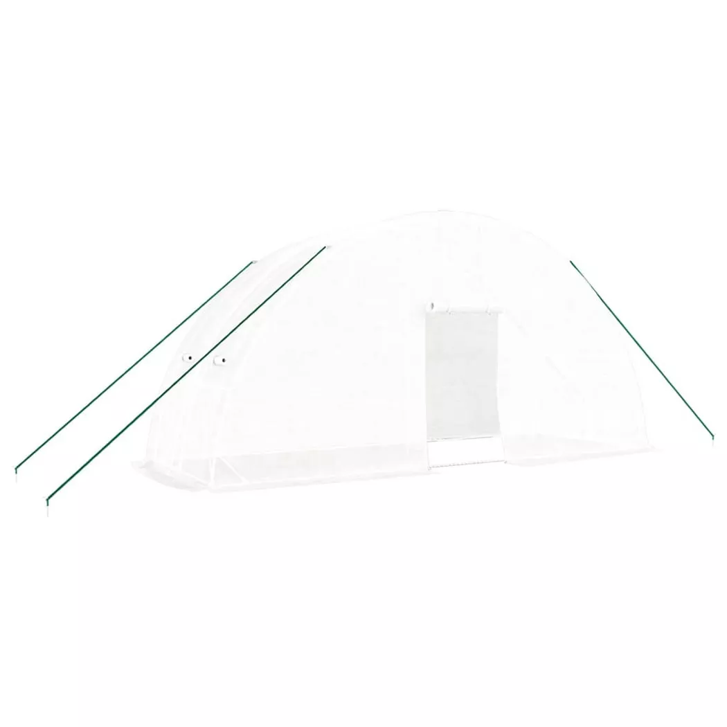 VidaXL - Gewächshaus polyethylen, One Size, Weiss