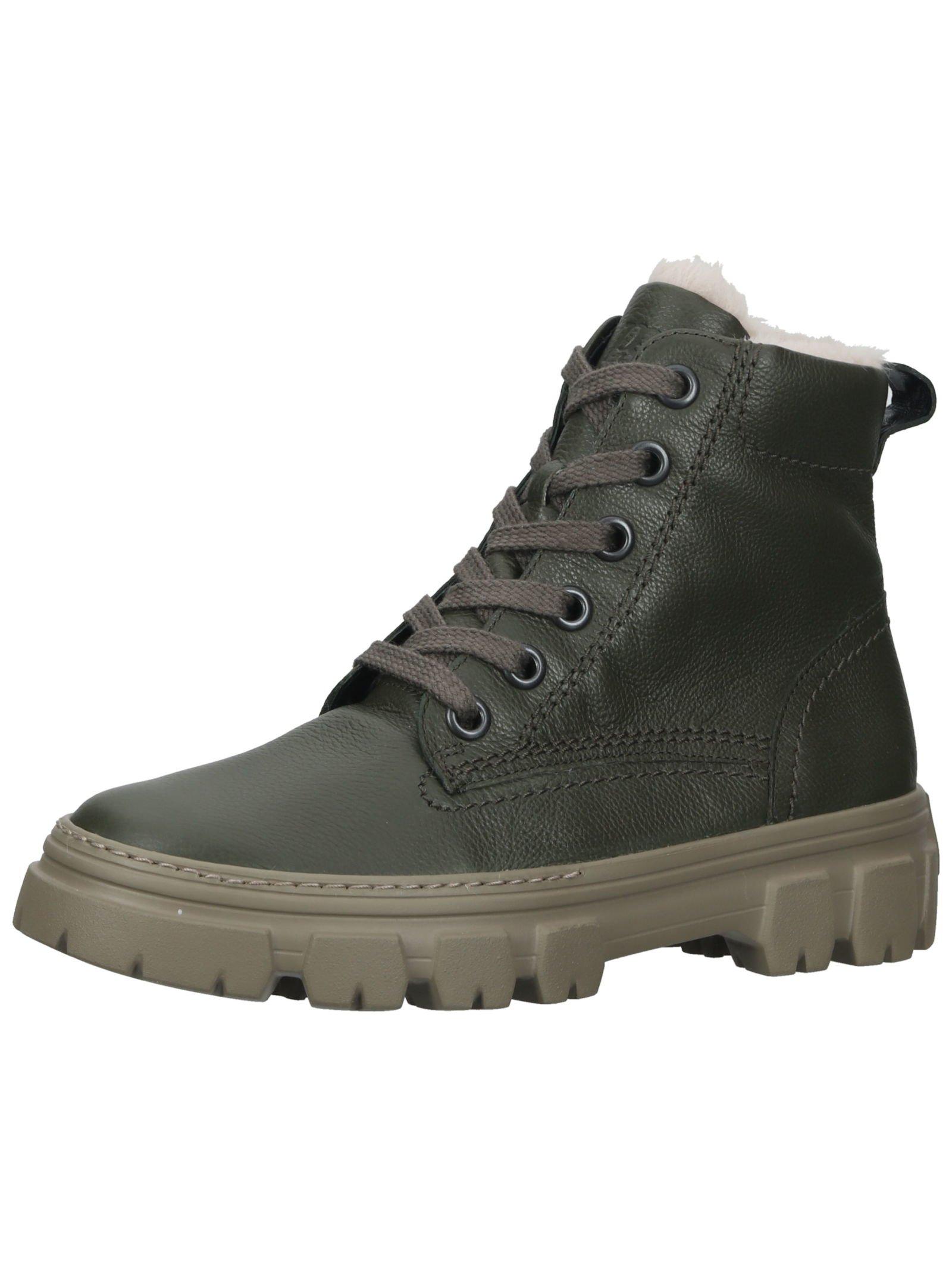 Image of Stiefelette 9963 Damen Olivegrün 38.5
